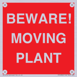 BEWARE! MOVING PLANT